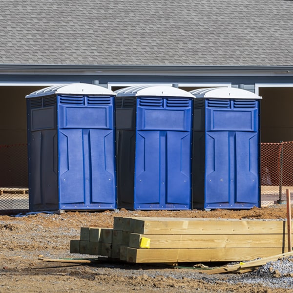 how far in advance should i book my porta potty rental in North Creek